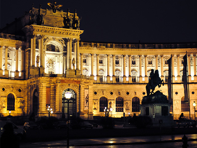 Advent Bécsben - Hofburg látogatás