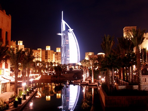 Dubai: Hajókázás az öbölben