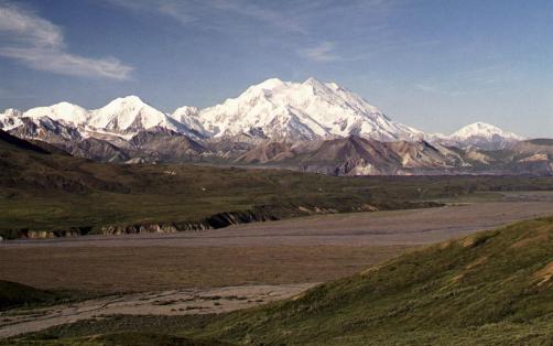 Repülés a Mt. McKinley felett